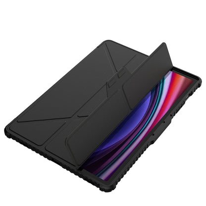 For Samsung Galaxy Tab S9+ NILLKIN Bumper Pro Camshield Tablet Leather Case(Black) - Galaxy Tab S9+ Cases by NILLKIN | Online Shopping South Africa | PMC Jewellery