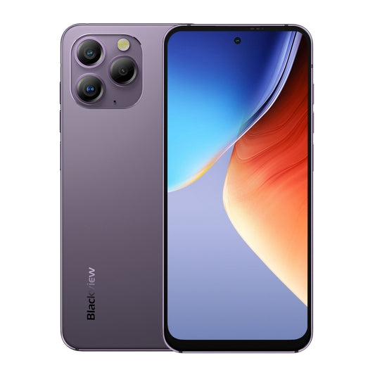 [HK Warehouse] Blackview A96, 12GB+256GB, Side Fingerprint, 6.5 inch Android 13 MediaTek Helio G99 Octa Core up to 2.2GHz, Network: 4G, NFC, OTG(Provence Purple) - Blackview by Blackview | Online Shopping South Africa | PMC Jewellery