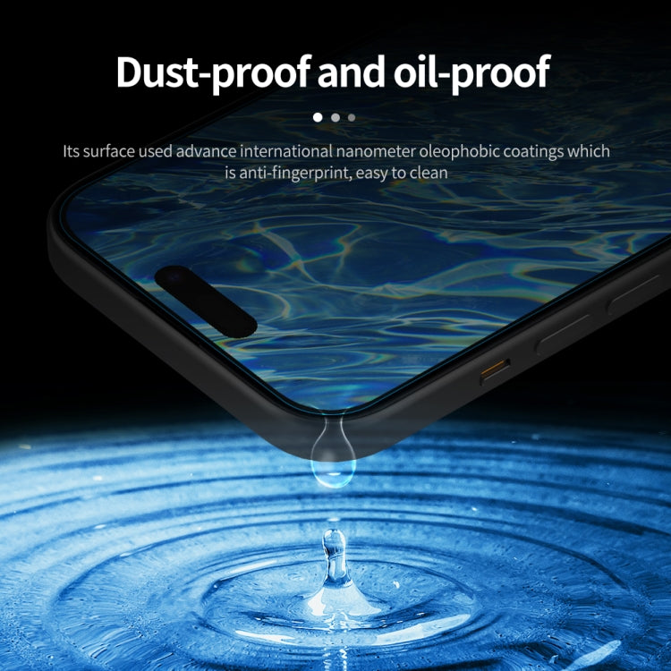 For iPhone 15 Pro NILLKIN H+Pro 0.2mm 9H Explosion-proof Tempered Glass Film - iPhone 15 Tempered Glass by NILLKIN | Online Shopping South Africa | PMC Jewellery | Buy Now Pay Later Mobicred