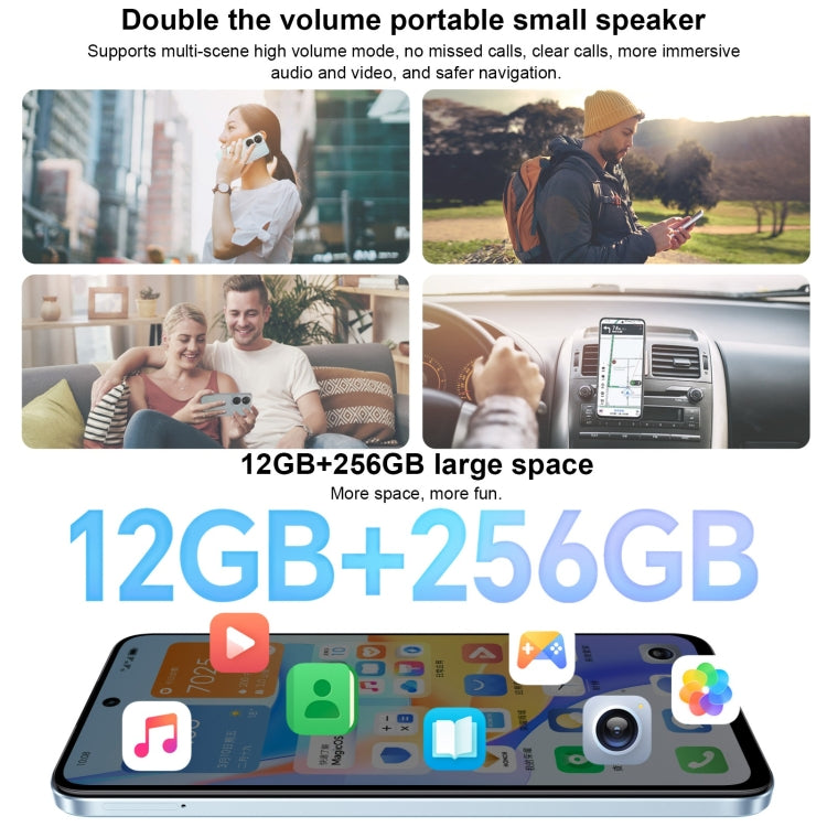 Honor Play 50 Plus, 12GB+256GB, 6.8 inch MagicOS 7.2 Dimensity 6020 Octa Core up to 2.2GHz, Network: 5G, OTG, Not Support Google Play(Green) - free shipping - PMC TechLife - Order now!
