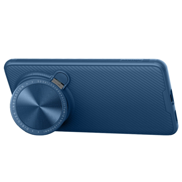 For Huawei Mate 60 Pro/60 Pro+ NILLKIN Black Mirror Prop CD Texture Mirror MagSafe Magnetic Phone Case(Blue) - Huawei Cases by NILLKIN | Online Shopping South Africa | PMC Jewellery