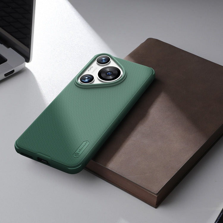 For Huawei P70 Pro NILLKIN Frosted Shield Pro Magnetic Magsafe Phone Case(Green) - Huawei Cases by NILLKIN | Online Shopping South Africa | PMC Jewellery