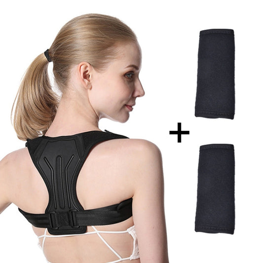 Anti-kyphosis Correction Belt Invisible Artifact For Sitting Posture, Style: Correction Belt + Shoulder Strap, Size:S - Corrector by PMC Jewellery | Online Shopping South Africa | PMC Jewellery