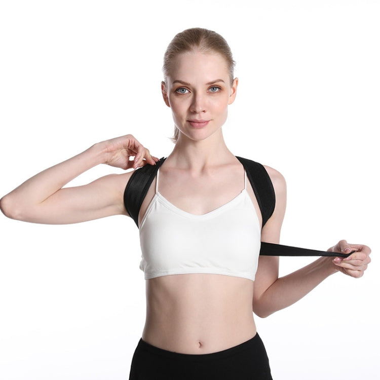 Anti-kyphosis Correction Belt Invisible Artifact For Sitting Posture, Style: Correction Belt + Shoulder Strap, Size:M - Corrector by PMC Jewellery | Online Shopping South Africa | PMC Jewellery