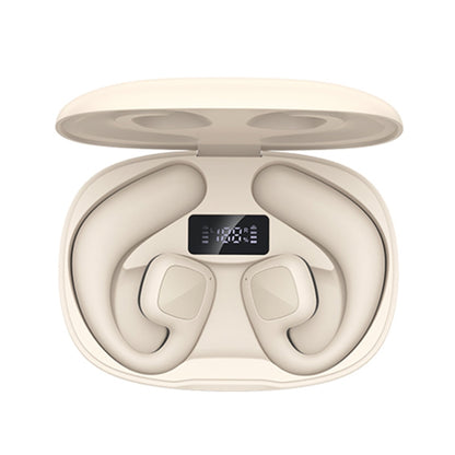 awei T67 Air Conduction TWS Bluetooth Earbuds(Khaki) - Bluetooth Earphone by awei | Online Shopping South Africa | PMC Jewellery | Buy Now Pay Later Mobicred