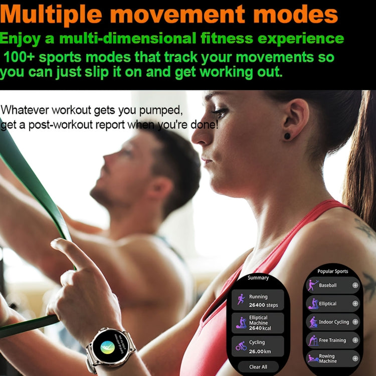 V69 IP68 BT5.0 1.85inch Smart Watch Support Voice Call / Sleep Detection(Silver) - free shipping - PMC TechLife - Order now!