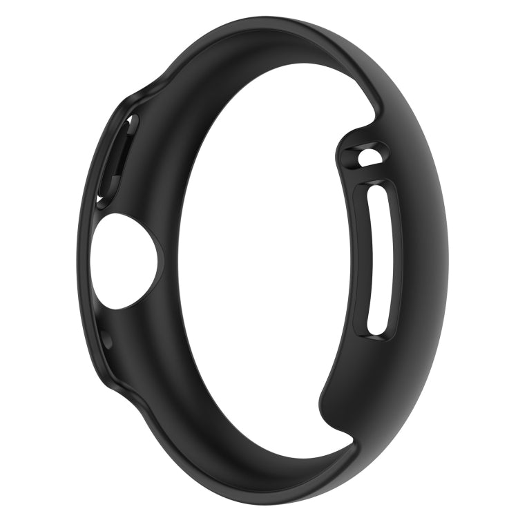 For Google Pixel Watch 2 Half Pack Hollow PC Watch Protective Case(Black) - Watch Cases by PMC TechLife | Online Shopping South Africa | PMC TechLife