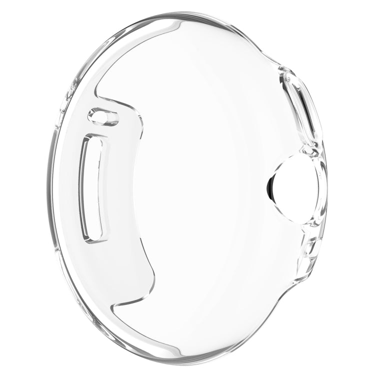 For Google Pixel Watch 2 Full Coverage TPU Electroplated Watch Protective Case(Transparent White) - Watch Cases by PMC TechLife | Online Shopping South Africa | PMC TechLife