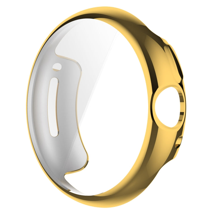 For Google Pixel Watch 2 Full Coverage TPU Electroplated Watch Protective Case(Gold) - Watch Cases by PMC TechLife | Online Shopping South Africa | PMC TechLife