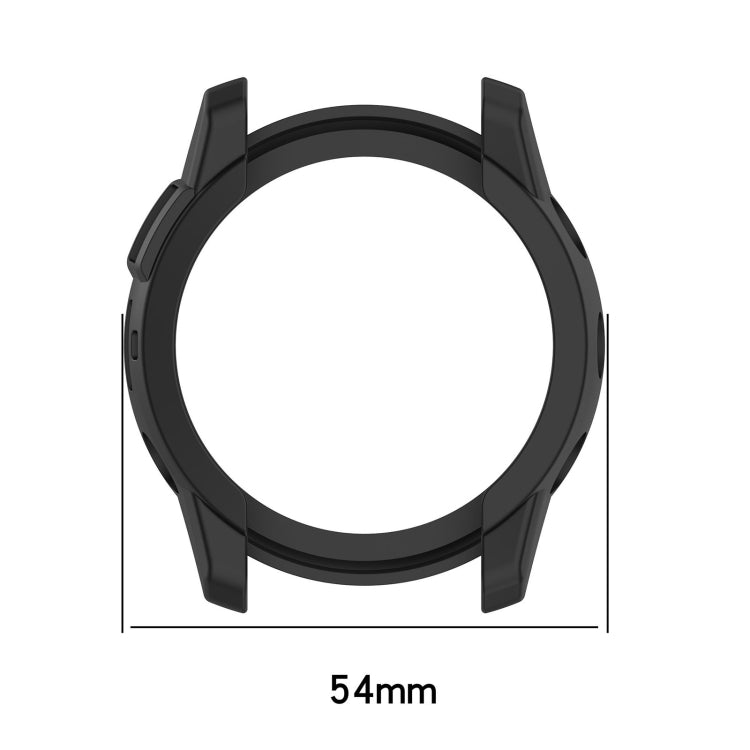 For Garmin Tactix 7 Amoled Armor Hollow TPU Watch Protective Case(Light Pink) - Watch Cases by PMC TechLife | Online Shopping South Africa | PMC TechLife