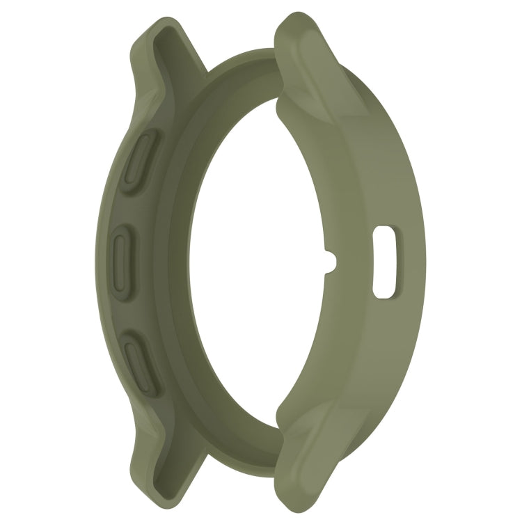 For Garmin Venu 3S Half Pack Hollow TPU Armor Watch Protective Case(Green) - Watch Cases by PMC Jewellery | Online Shopping South Africa | PMC Jewellery