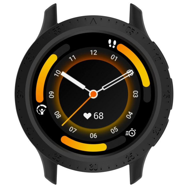 For Garmin Venu 3 Half Pack Hollow TPU Armor Watch Protective Case(Black) - Watch Cases by PMC TechLife | Online Shopping South Africa | PMC TechLife