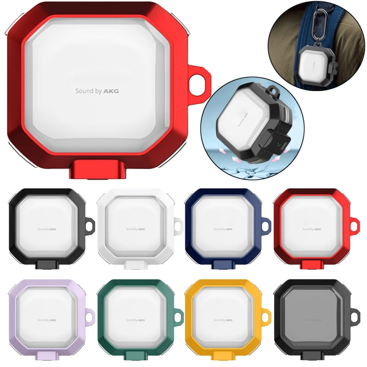 For Samsung Buds Live / Buds2 / Pro / 2Pro TPU + PC Transparent Wireless Earphones Protective Case With Switch(Green) - free shipping - PMC TechLife - Order now!