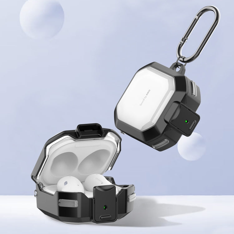 For Samsung Buds Live / Buds2 / Pro / 2Pro TPU + PC Transparent Wireless Earphones Protective Case With Switch(Green) - free shipping - PMC TechLife - Order now!