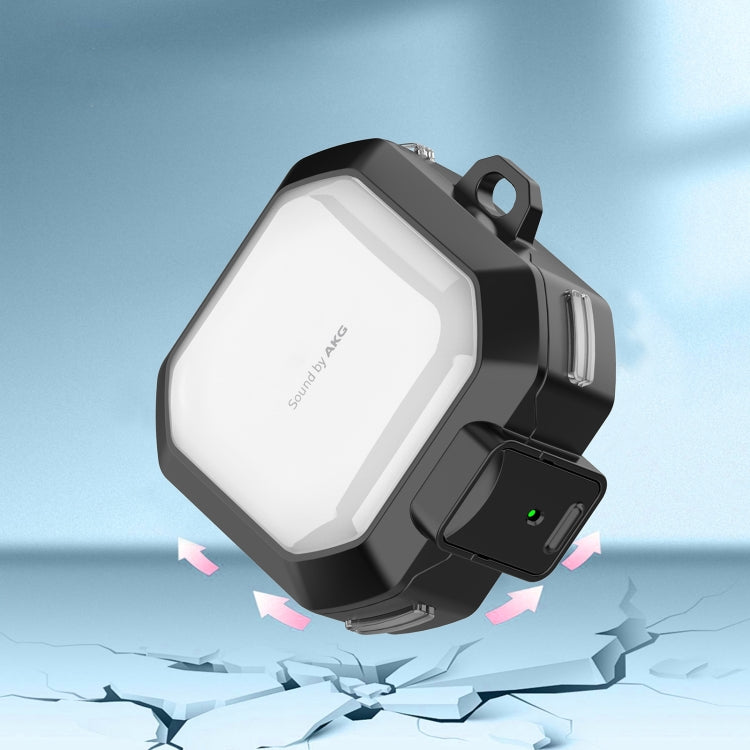 For Samsung Buds Live / Buds2 / Pro / 2Pro TPU + PC Transparent Wireless Earphones Protective Case With Switch(Green) - free shipping - PMC TechLife - Order now!