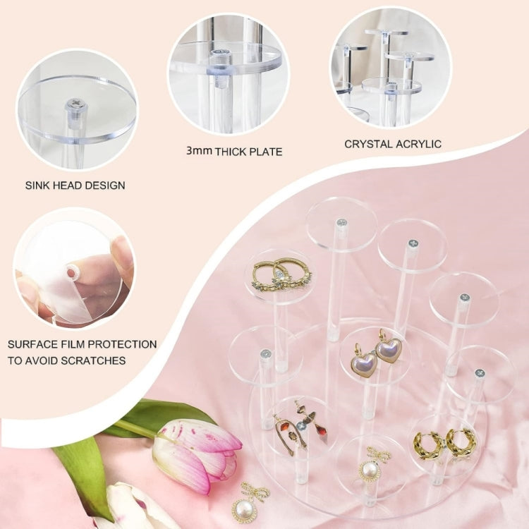 YX066 Acrylic Circular Cupcake Stand - free shipping - PMC TechLife - Order now!