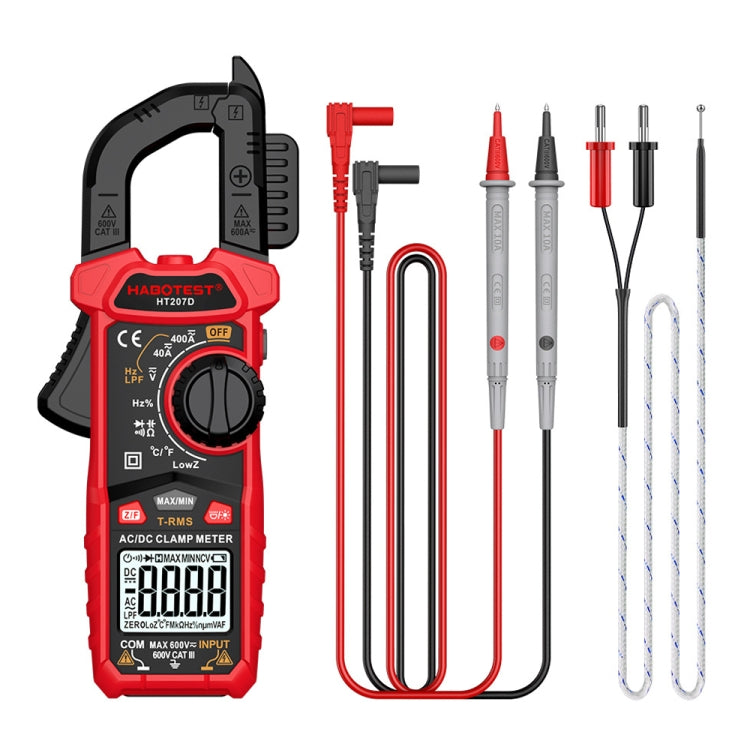 HABOTEST HT207D Multifunctional Digital Clamp Multimeter - free shipping - PMC TechLife - Order now!