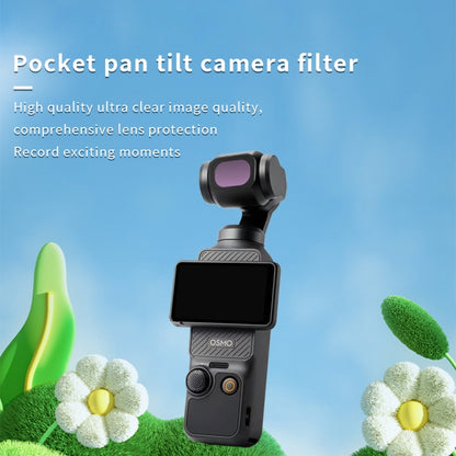 For DJI OSMO Pocket 3 JSR CB Series Camera Lens Filter, Filter:3 in 1 CPL ND8/16 - Lens Accessories by JSR | Online Shopping South Africa | PMC Jewellery | Buy Now Pay Later Mobicred