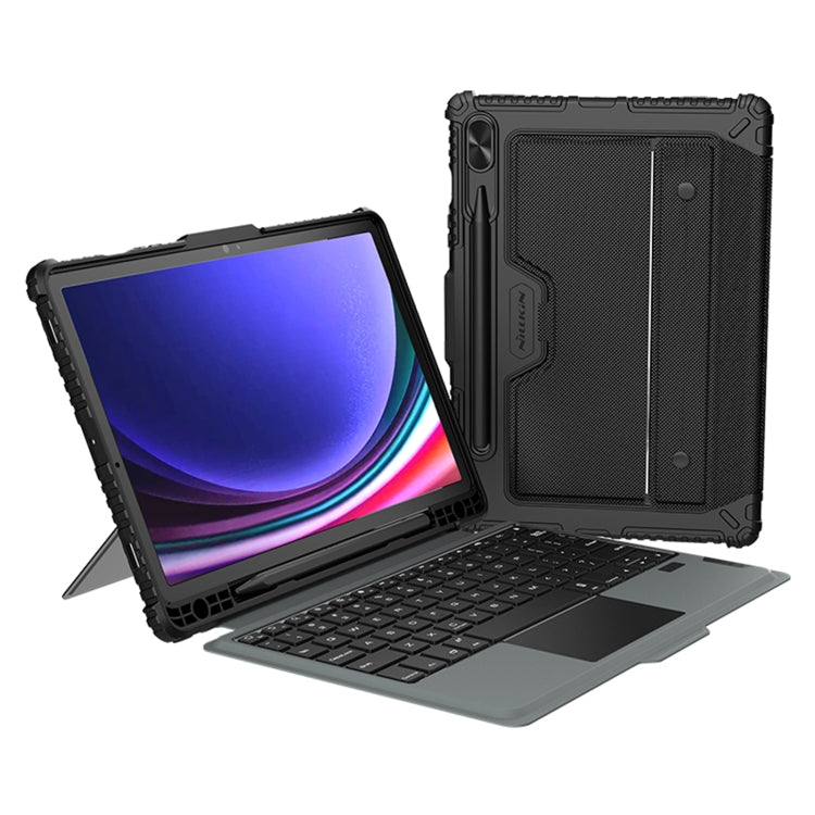 For Samsung Galaxy Tab S9 / S9 5G Nillkin Backlit Version Bumper Combo Keyboard Case - Samsung Keyboard by NILLKIN | Online Shopping South Africa | PMC TechLife