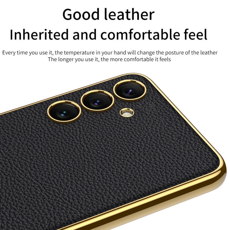 For Samsung Galaxy S24 5G GKK Plating TPU + Leather Full Coverage Phone Case(Red) - Galaxy S24 5G Cases by GKK | Online Shopping South Africa | PMC TechLife | Buy Now Pay Later Mobicred