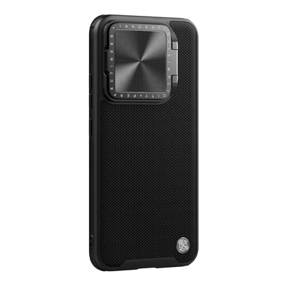 For Xiaomi 14 Pro NILLKIN Textured Prop Lens Protection Holder Nylon Phone Case(Black) - 14 Pro Cases by NILLKIN | Online Shopping South Africa | PMC Jewellery | Buy Now Pay Later Mobicred