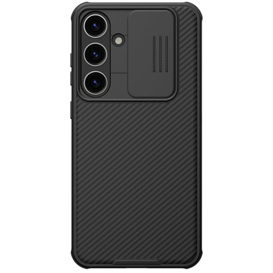 For Samsung Galaxy S24+ 5G NILLKIN Black Mirror Pro Series Camshield PC Phone Case(Black) - Galaxy S24+ 5G Cases by NILLKIN | Online Shopping South Africa | PMC Jewellery | Buy Now Pay Later Mobicred