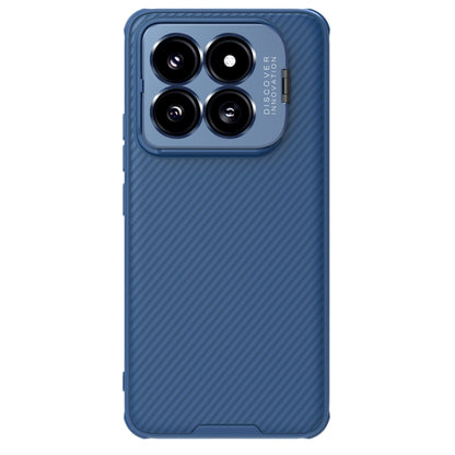 For Xiaomi 14 Pro NILLKIN Black Mirror Prop CD Texture Mirror Precise Hole MagSafe Magnetic Phone Case(Blue) - 14 Pro Cases by NILLKIN | Online Shopping South Africa | PMC Jewellery | Buy Now Pay Later Mobicred