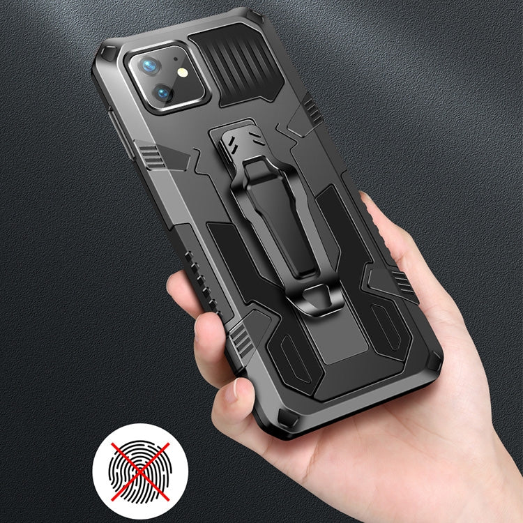 For iPhone 8 & 7 Machine Armor Warrior Shockproof PC + TPU Protective Case(Royal Blue) - More iPhone Cases by NILLKIN | Online Shopping South Africa | PMC TechLife