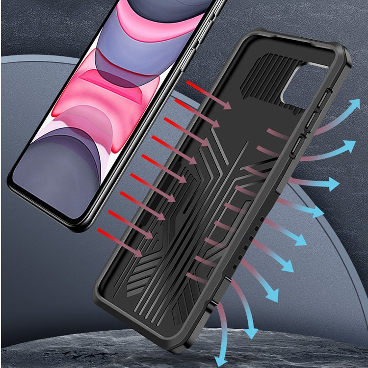 For iPhone 8 & 7 Machine Armor Warrior Shockproof PC + TPU Protective Case(Red) - More iPhone Cases by NILLKIN | Online Shopping South Africa | PMC TechLife