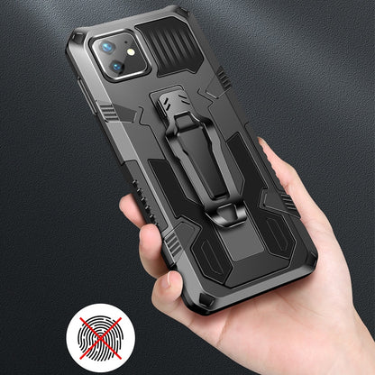 For iPhone 8 & 7 Machine Armor Warrior Shockproof PC + TPU Protective Case(Coffee) - More iPhone Cases by NILLKIN | Online Shopping South Africa | PMC Jewellery