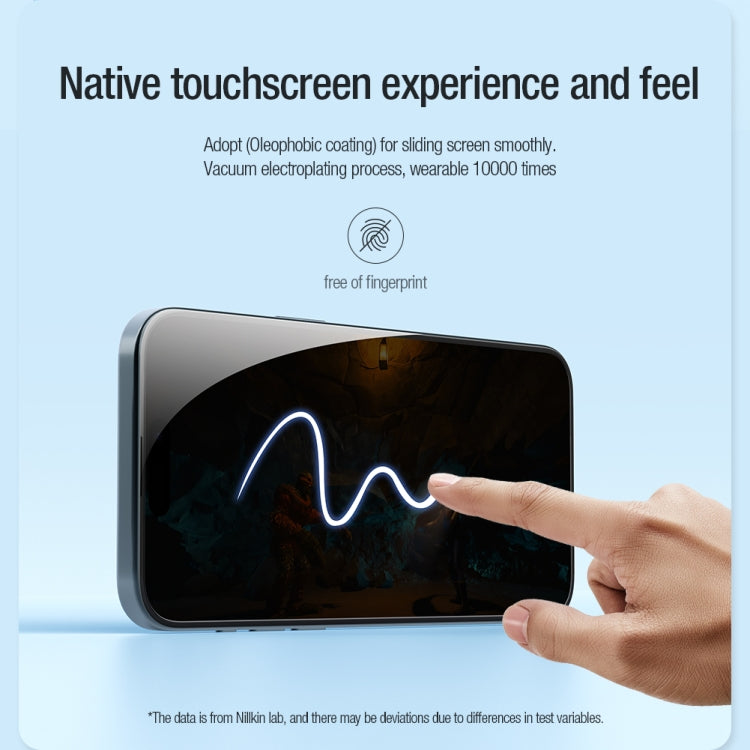 For iPhone 15 Pro Max 10pcs NILLKIN Chang Series Tempered Glass Protective Film - free shipping - PMC TechLife - Order now!