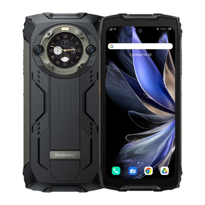 Blackview BV9300 Pro, 8GB+256GB, IP68/IP69K/MIL-STD-810H, 6.7 inch + 1.32 inch Android 13 MediaTek Helio G99 Octa Core, Network: 4G, NFC, OTG(Black) - Blackview by Blackview | Online Shopping South Africa | PMC Jewellery | Buy Now Pay Later Mobicred