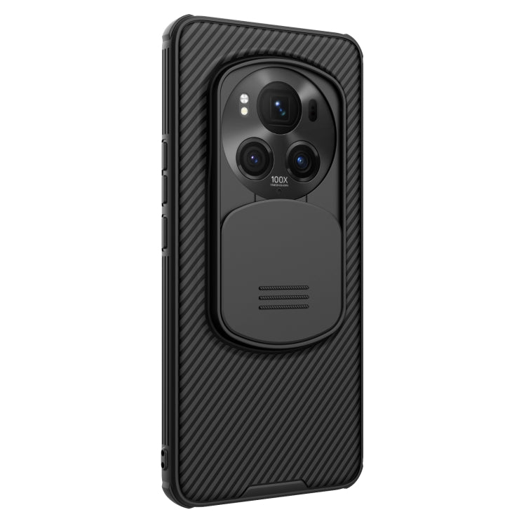 For Honor Magic6 Pro NILLKIN Black Mirror Pro Series Camshield PC Phone Case(Black) - Honor Cases by NILLKIN | Online Shopping South Africa | PMC Jewellery | Buy Now Pay Later Mobicred