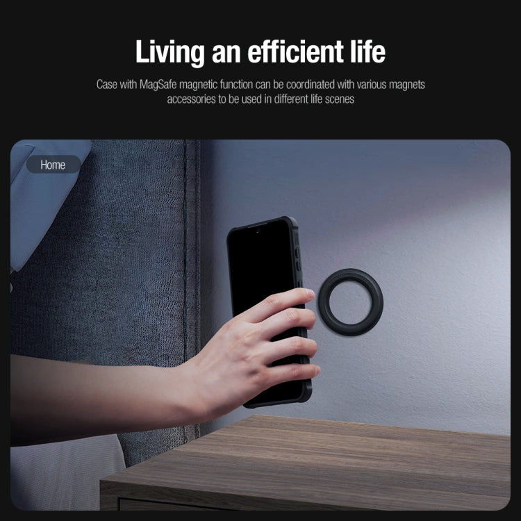 For Samsung Galaxy A55 NILLKIN CamShield Pro Magnetic PC Phone Case(Black) - Galaxy Phone Cases by NILLKIN | Online Shopping South Africa | PMC TechLife | Buy Now Pay Later Mobicred