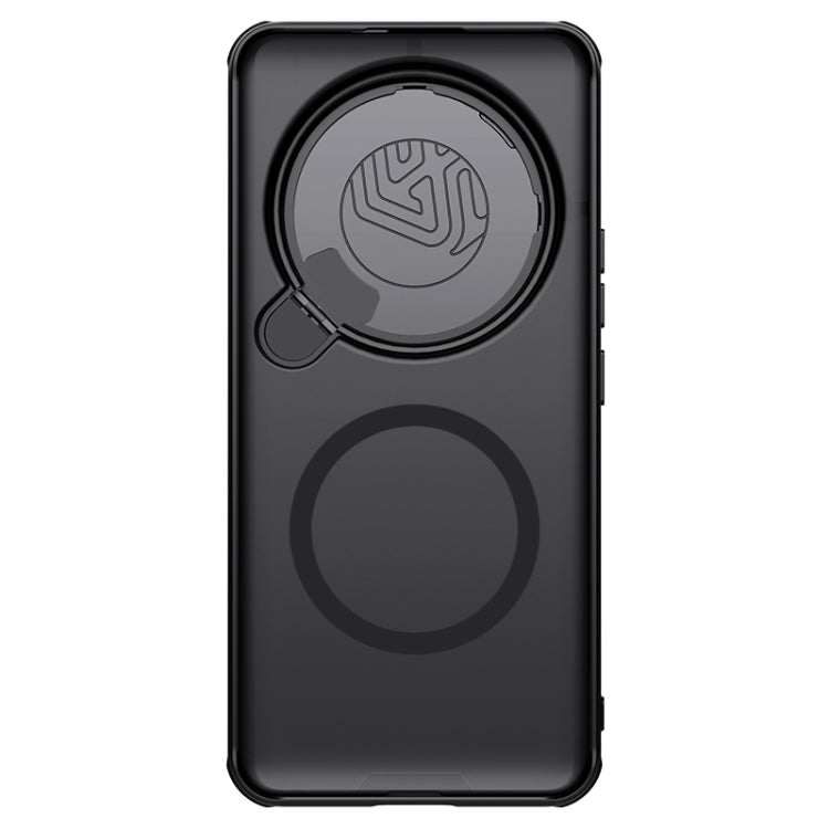 For Xiaomi 14 Ultra NILLKIN Black Mirror Prop CD Texture Mirror Precise Hole MagSafe Magnetic Phone Case(Black) - 14 Ultra Cases by NILLKIN | Online Shopping South Africa | PMC Jewellery | Buy Now Pay Later Mobicred