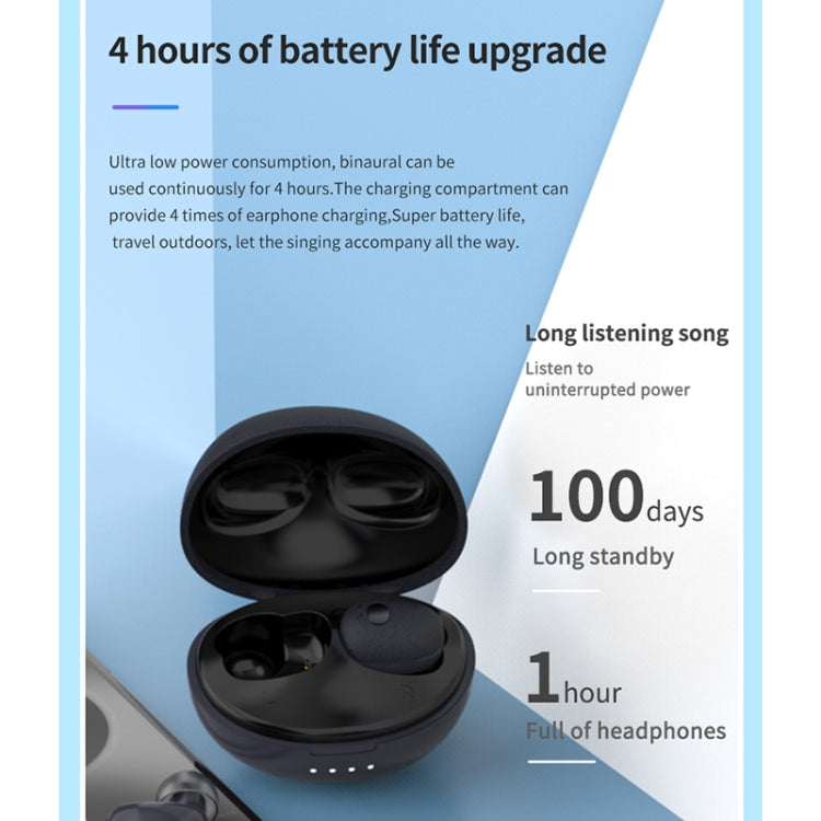 Calante T2S 5D Sound Effect Bluetooth 5.0 Wireless Bluetooth Earphone with Magnetic Charging Box, Support Call & Siri(Black) - Bluetooth Earphone by Galante | Online Shopping South Africa | PMC Jewellery | Buy Now Pay Later Mobicred