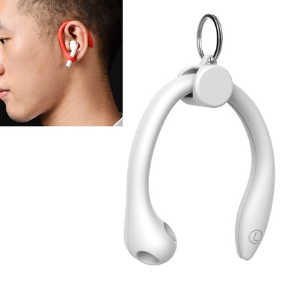 For AirPods 1 / 2 / AirPods Pro / Huawei FreeBuds 3 Wireless Earphones Silicone Anti-lost Lanyard Ear Hook(Silver) - Anti-lost & Holder by PMC Jewellery | Online Shopping South Africa | PMC Jewellery