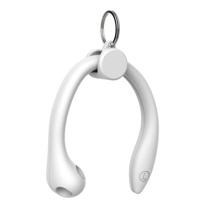 For AirPods 1 / 2 / AirPods Pro / Huawei FreeBuds 3 Wireless Earphones Silicone Anti-lost Lanyard Ear Hook(Silver) - Anti-lost & Holder by PMC Jewellery | Online Shopping South Africa | PMC Jewellery