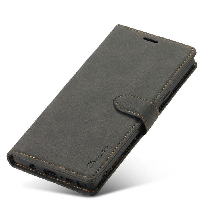 For Samsung Galaxy Note 9 Forwenw F1 Series Matte Strong Magnetism Horizontal Flip Leather Case with Holder & Card Slots & Wallet & Photo Frame(Black) - Galaxy Phone Cases by Forwenw | Online Shopping South Africa | PMC TechLife | Buy Now Pay Later Mobicred