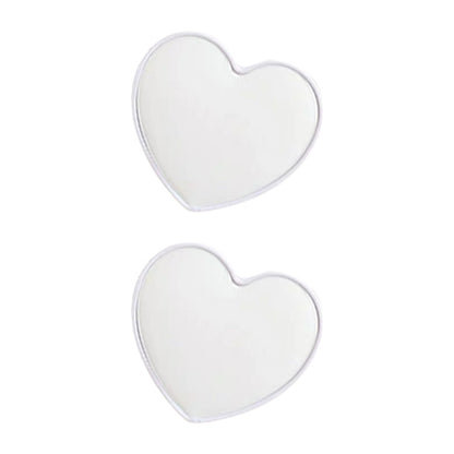 2 PCS Solid Color Love Airbag Phone Stand Ring Holder(White) - Ring Holder by PMC Jewellery | Online Shopping South Africa | PMC Jewellery