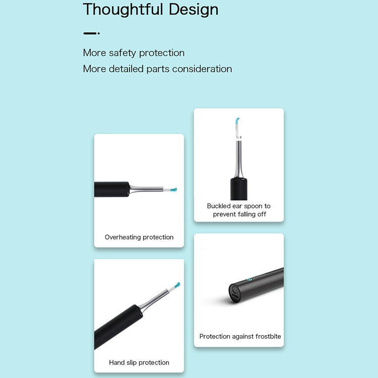 Bebird C3 4.5mm Wireless Wifi High-definition Visual Ear Spoon 3 Million Pixels Out Ear Visual Ear Spoon with IP67 Waterproof(White) - Ear Care Tools by Bebird | Online Shopping South Africa | PMC Jewellery | Buy Now Pay Later Mobicred