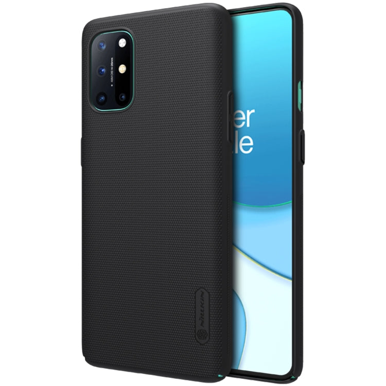 For OnePlus 8T NILLKIN Frosted Concave-convex Texture PC Protective Case(Black) - OnePlus Cases by NILLKIN | Online Shopping South Africa | PMC Jewellery