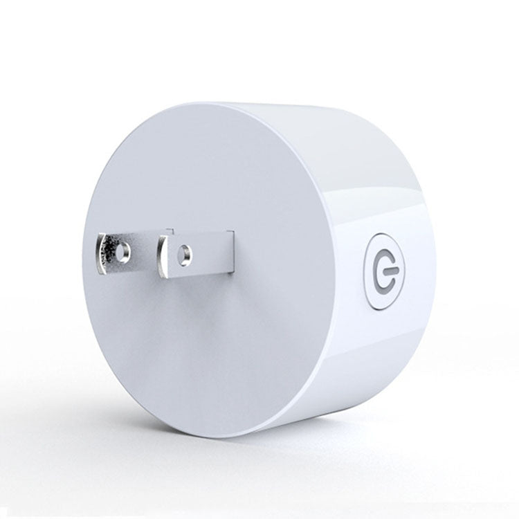 10A Round Shape WiFi Mini Plug APP Remote Control Timer Smart Socket, Support Alexa & Google Home, AC 100-240V, JP / US Plug - Smart Socket by PMC Jewellery | Online Shopping South Africa | PMC Jewellery