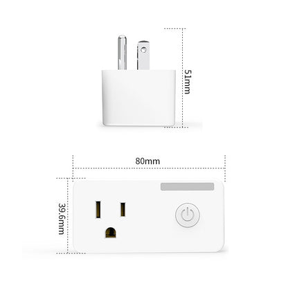 SA-004 10A EWeLink APP Remote Timing WiFi Smart Socket Works with Alexa and Google Home, US Plug - Smart Socket by PMC Jewellery | Online Shopping South Africa | PMC Jewellery