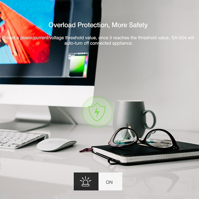 SA-004 10A EWeLink APP Remote Timing WiFi Smart Socket Works with Alexa and Google Home, US Plug - Smart Socket by PMC TechLife | Online Shopping South Africa | PMC TechLife