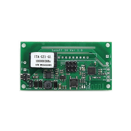 Sonoff SV 10A Single Channel WiFi Wireless Remote Timing Smart Switch Relay Module Works with Alexa and Google Home, Support iOS and Android, DC 5V-24V - free shipping - PMC TechLife - Order now!