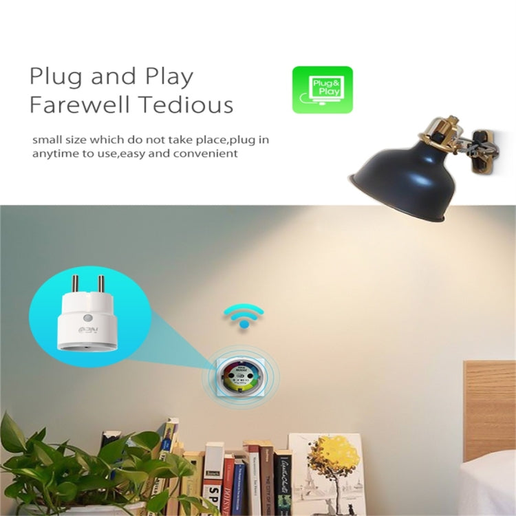 NEO NAS-WR01W WiFi EU Smart Power Plug,with Remote Control Appliance Power ON/OFF via App & Timing function - International Plug Adaptor by NEO | Online Shopping South Africa | PMC Jewellery