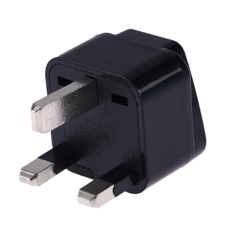 Portable Universal Socket to UK Plug Power Adapter Travel Charger (Black) - free shipping - PMC TechLife - Order now!