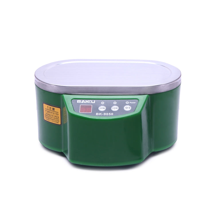 BAKU BK-9050 30W / 50W Adjustable 0.6L LCD Display Ultrasonic Cleaner, AC 110V(Green) - Ultrasonic Cleaner by BAKU | Online Shopping South Africa | PMC Jewellery | Buy Now Pay Later Mobicred