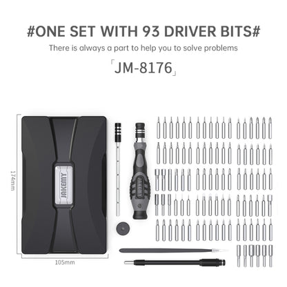 JAKEMY JM-8176 106 in 1 Watch Mobile Phone Disassembly and Repair Tool Kit - Screwdriver Set by JAKEMY | Online Shopping South Africa | PMC Jewellery